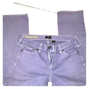 JCrew matchstick jeans
